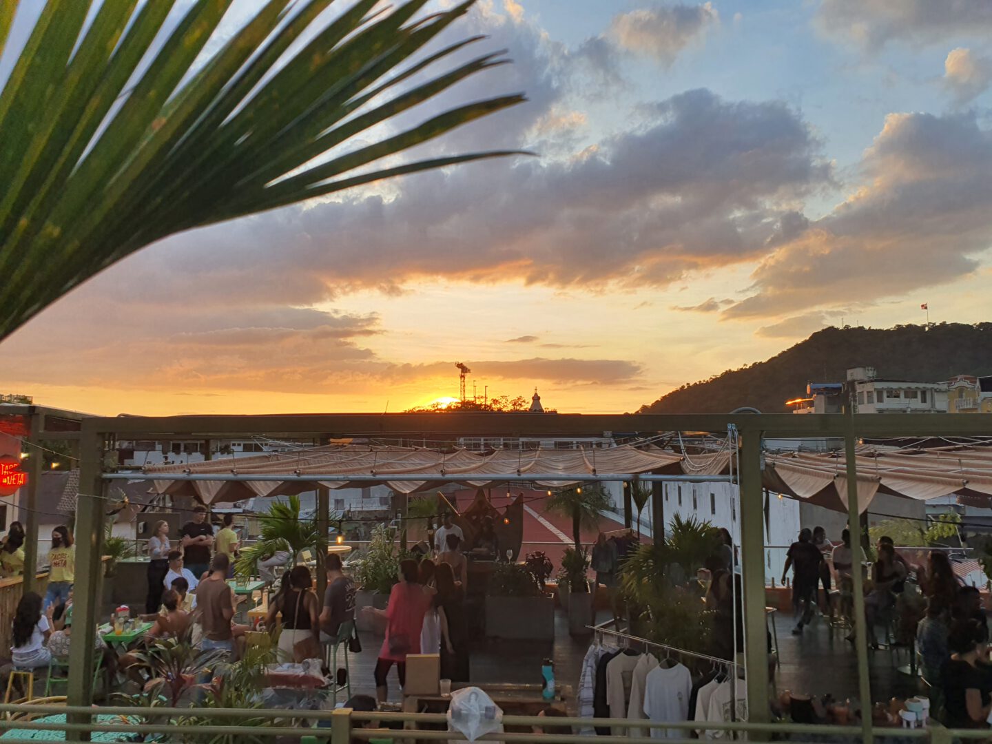 Selina rooftop bar Panama City 